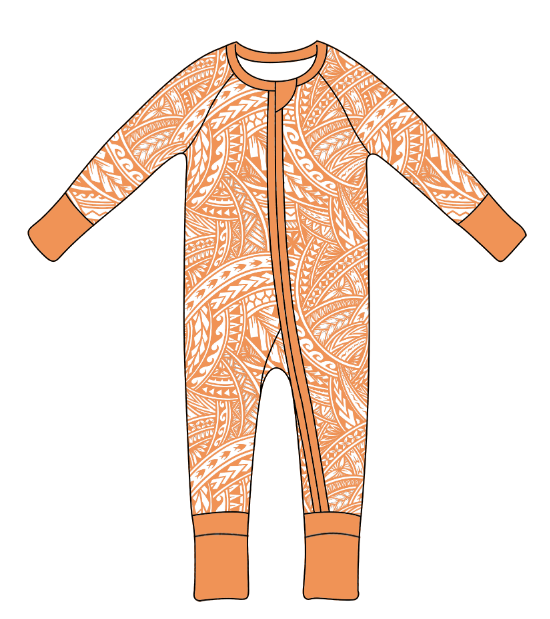 MELANI Baby - Bamboo Zip Romper
